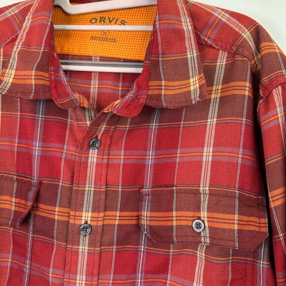 Orvis Men's Long Sleeve Casual Button Up Shirt Size XL - Picture 2 of 6